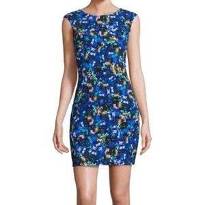 MILLY Jewel Print Sheath Dress | Size 8
